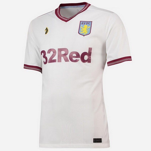 Camiseta Aston Villa 2ª 2018-2019 Blanco